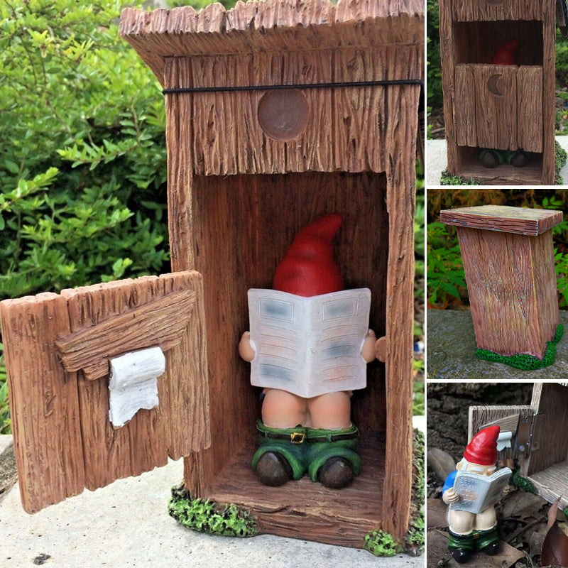 BowLift | Funny Gnome Garden Statue