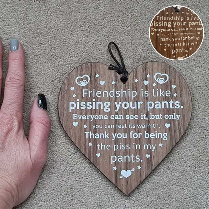 BowLift | Friendship Wood Pendant Christmas Tree Decor (3 Pieces)