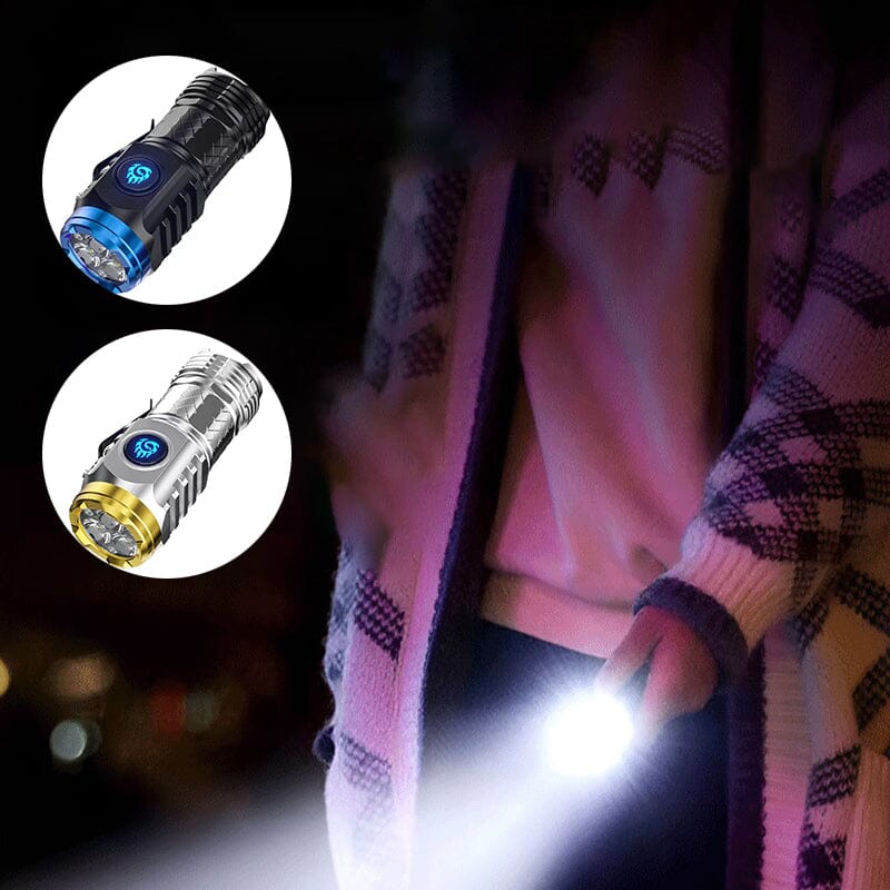 BowLift | Three-eyed Monster Mini Flash Super Power Flashlight