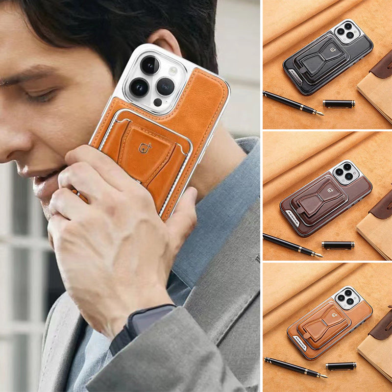 BowLift | Luxurious Leather Magnetic Phone Case