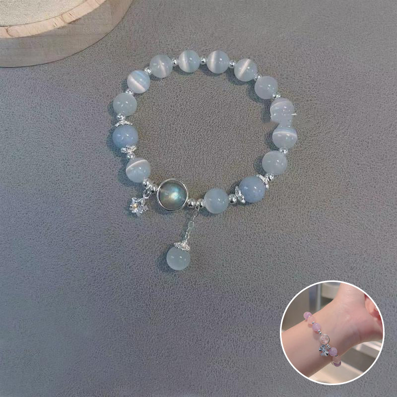 BowLift | Imitation Cat's Eye Crystal Butterfly Bracelet