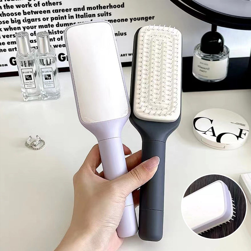 BowLift | Self-cleaning anti-static massage comb