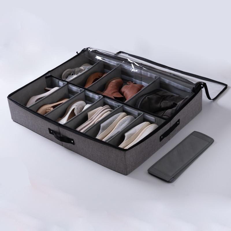 BowLift | Foldable Shoe Box Organizer and Shoe Storage