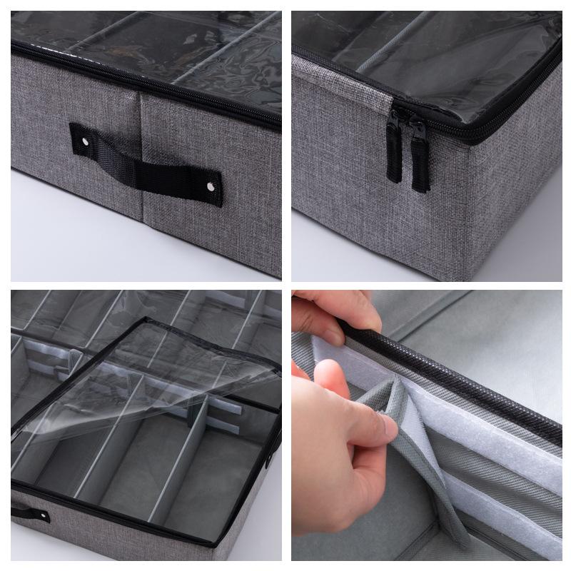 BowLift | Foldable Shoe Box Organizer and Shoe Storage