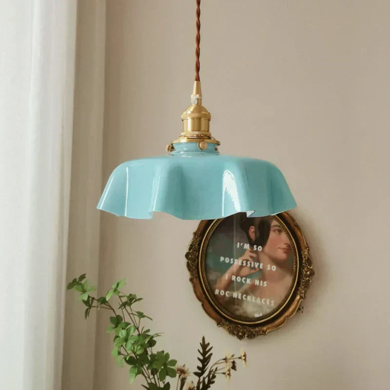 BowLift | French Brass Hanging Lamp - BrassChic
