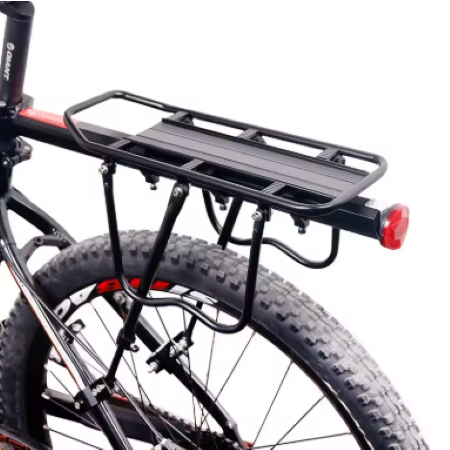 BowLift | Quick-Release Aluminum Bike Rear Rack with Reflective Plate