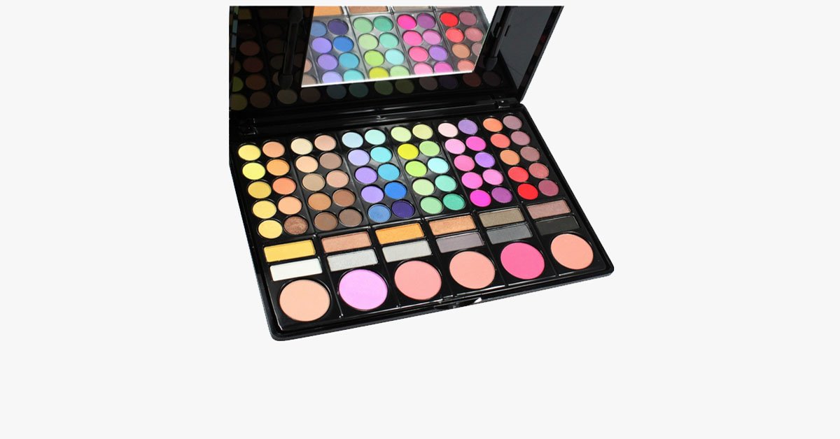 BowLift | 78 Colors Makeup Palette for Eyeshadow – A New Look Every Day