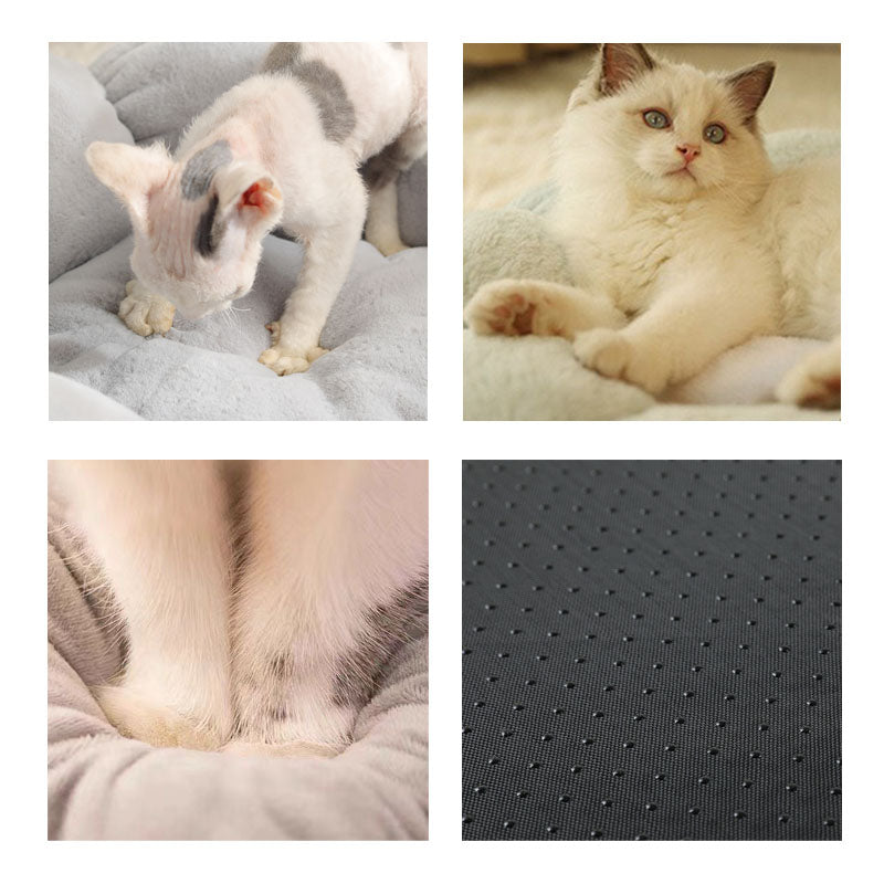 BowLift | Deep Sleep Flower Shape Cat Bed