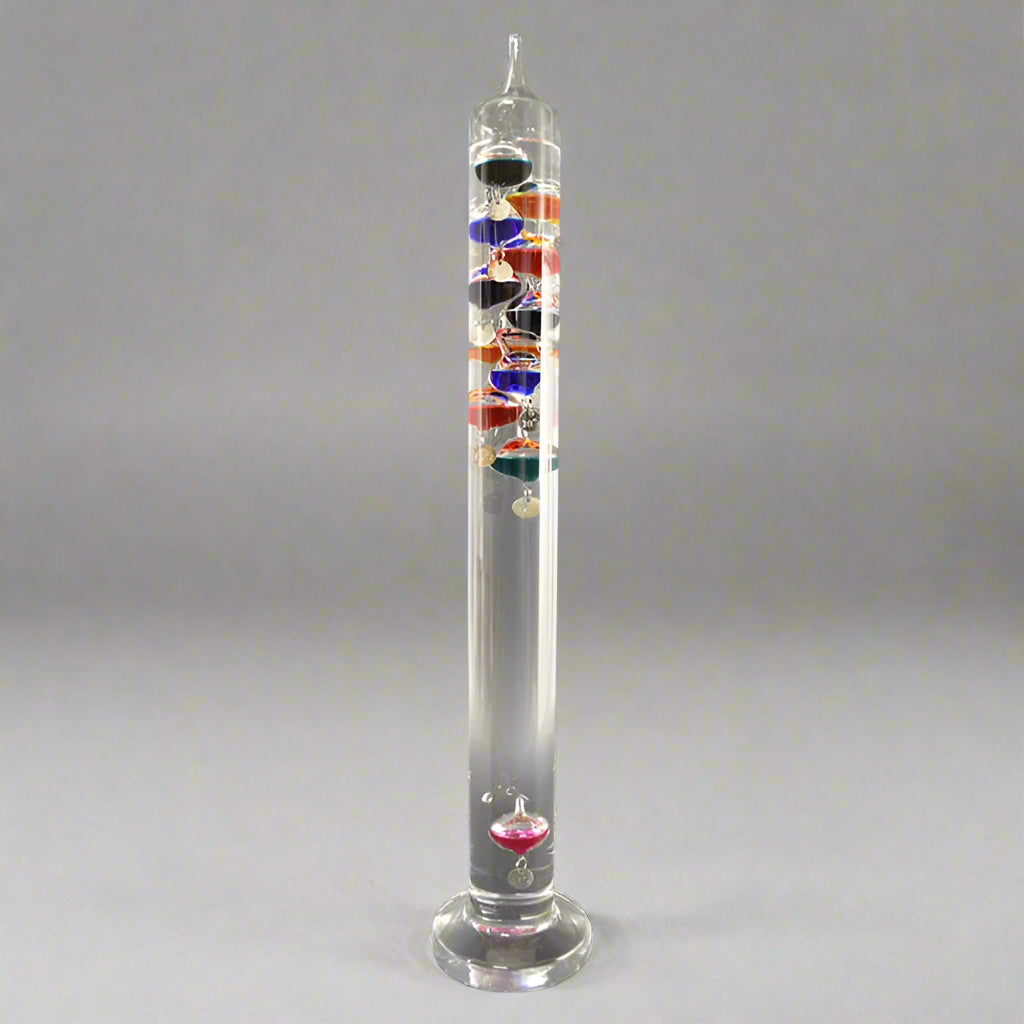 BowLift | Galileo Thermometer with Floating Glass Bulbs - Decorative Temperature Measurement for Home & Office Decor