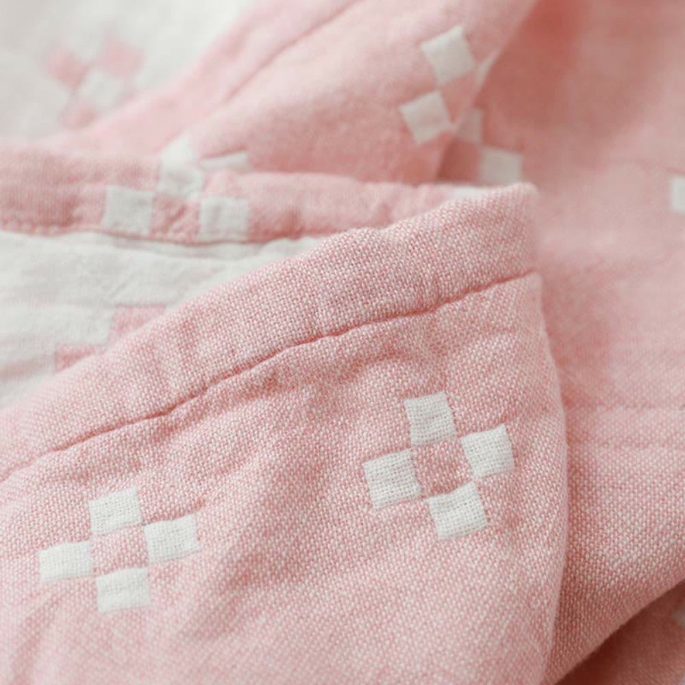 BowLift | Cotton Geometric Blanket Throw