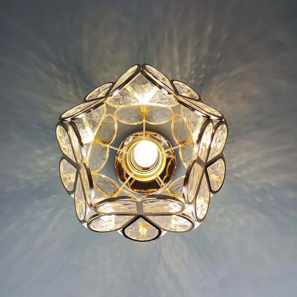 BowLift | Glass Flower Ceiling Light - FloraGlow