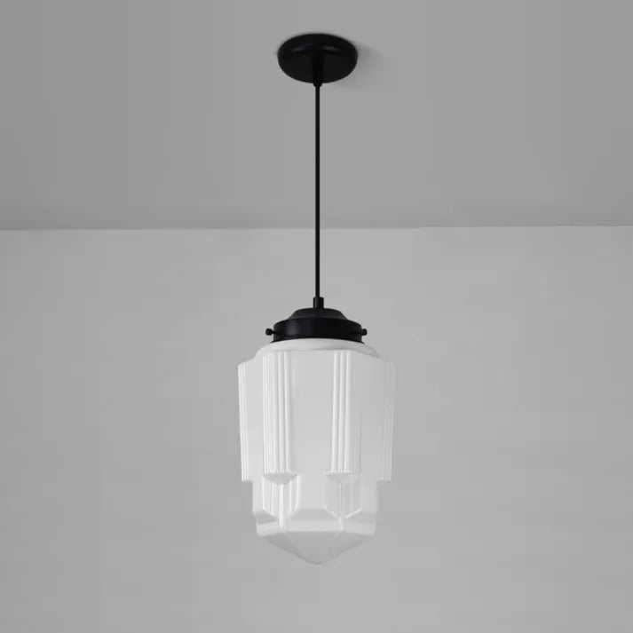 BowLift | GlasLuxe - Retro Geometrische Pendellamp