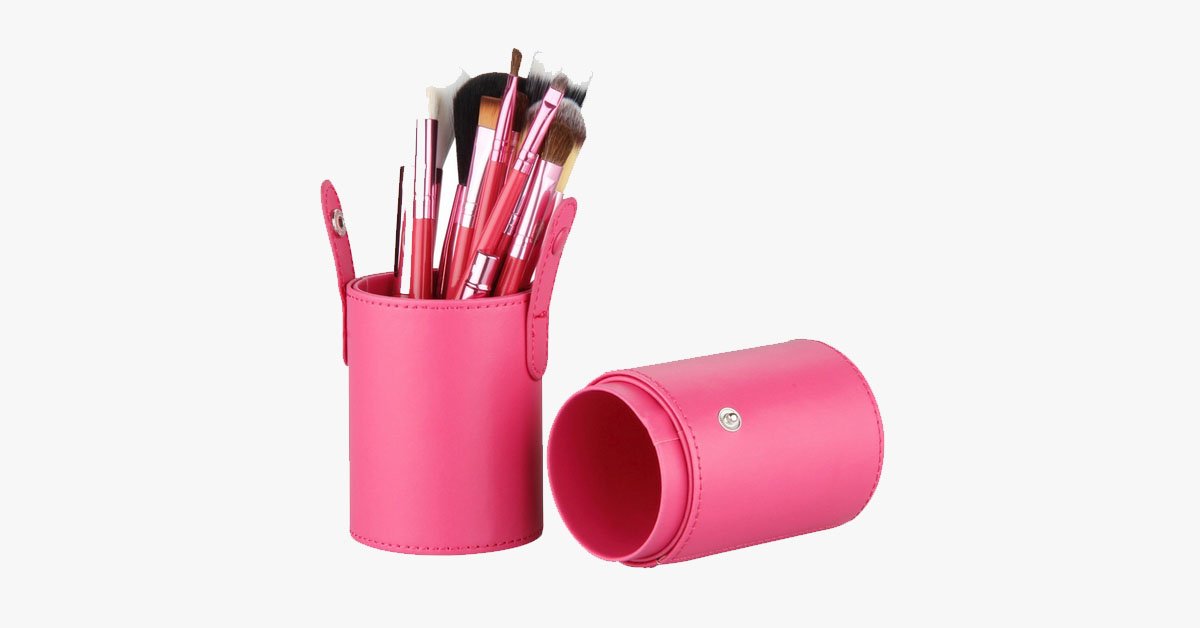 BowLift | 12-piece Make-up Set in 5 Colors – Enhance your make-up set with vibrant shades and professional brushes