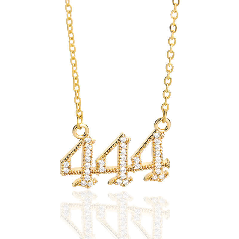 BowLift | Zirconia English Numbers Necklace – Seraphina