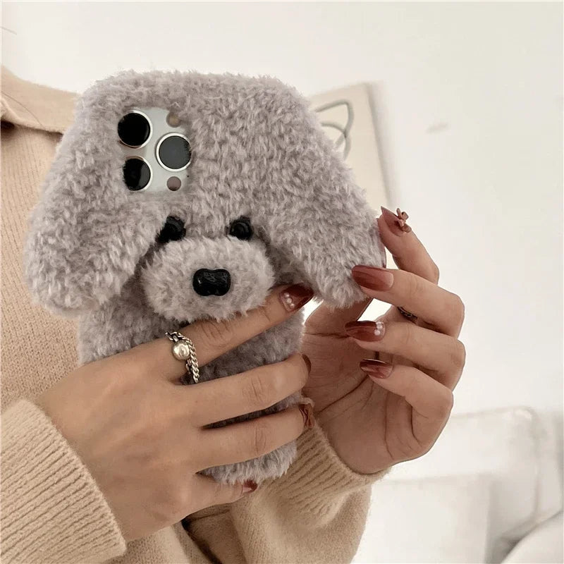 BowLift | Cute Dog Fluffy Snuggly iPhone Case
