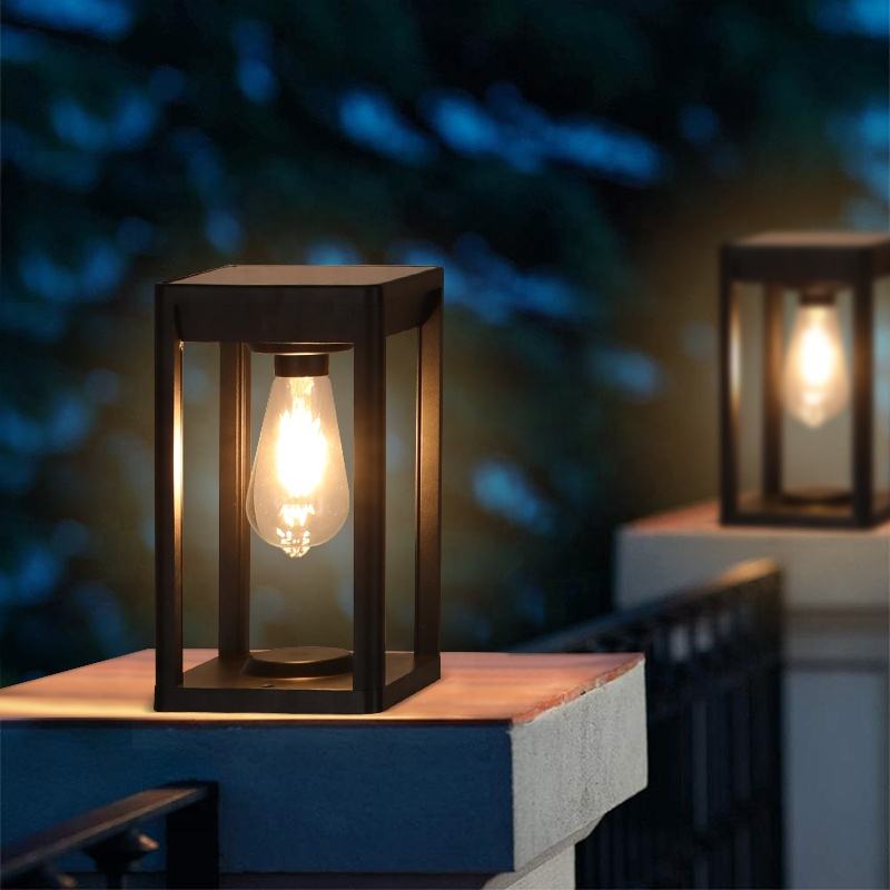 BowLift | PillarGlow - Energy-Saving Solar Outdoor Lamp