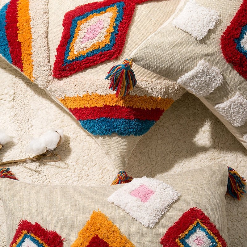 BowLift | Handcrafted Moroccan Boho Style Cushion Cover