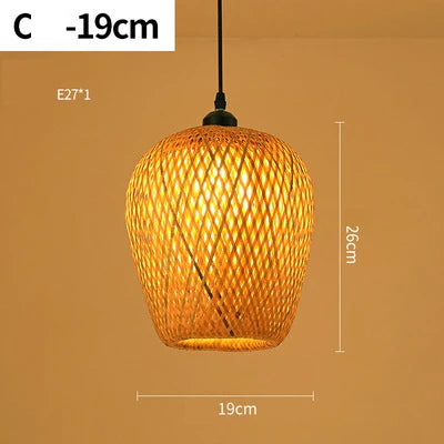BowLift | Handmade Rattan Pendant Lamp - RayaLicht