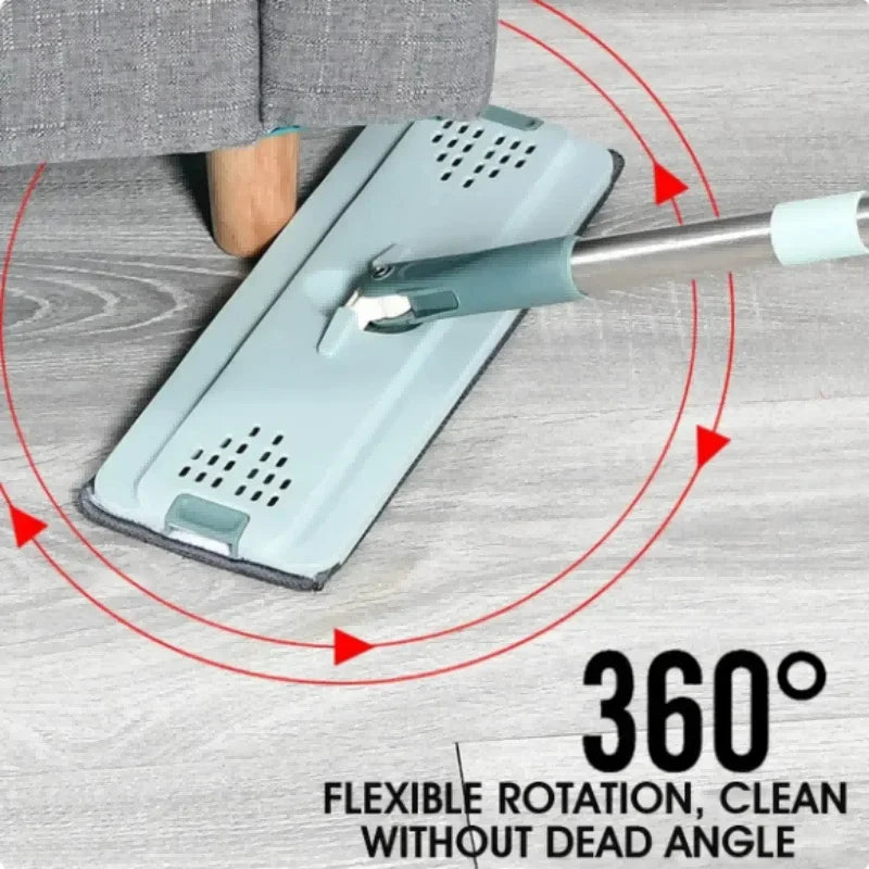 BowLift | Hands-Free Flat Mop with Bucket - FlexiMop
