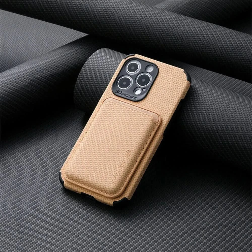 BowLift | MagSafe Wallet Phone Case with Carbon Fiber Protection