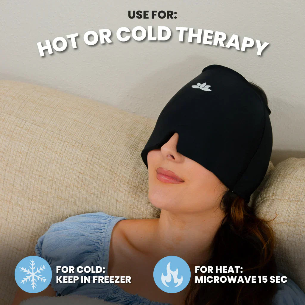 BowLift | HeadRelax Warm-Cold Therapy Mask – Relieves Migraine & Headache Immediately