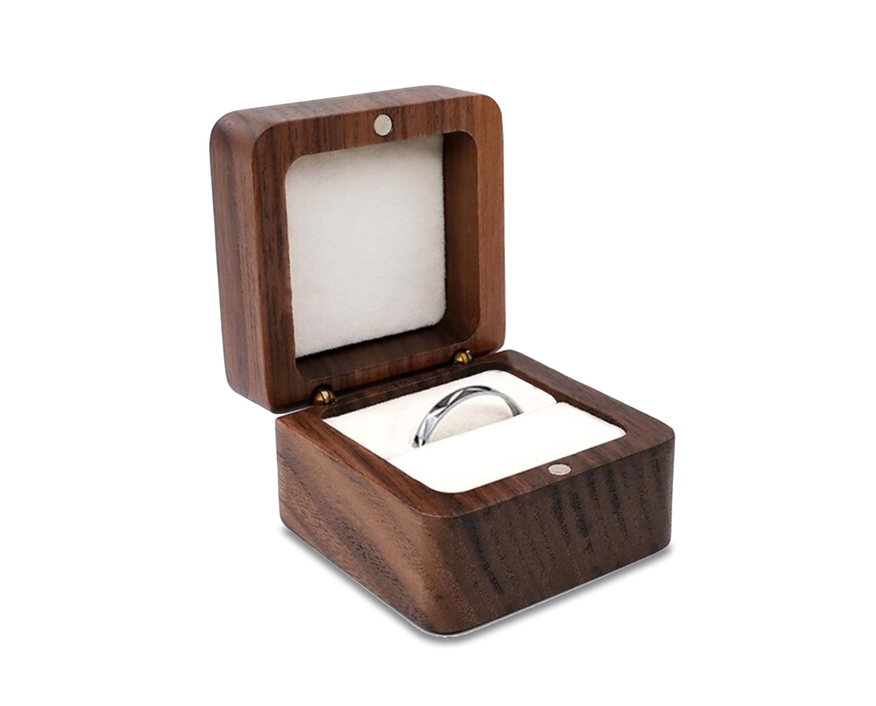 BowLift | Wooden boxes | Wooden jewelry box, wedding ring box, earring rings