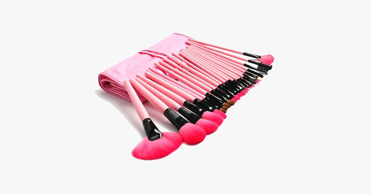 BowLift | 24-piece Pink Glory Brush Set
