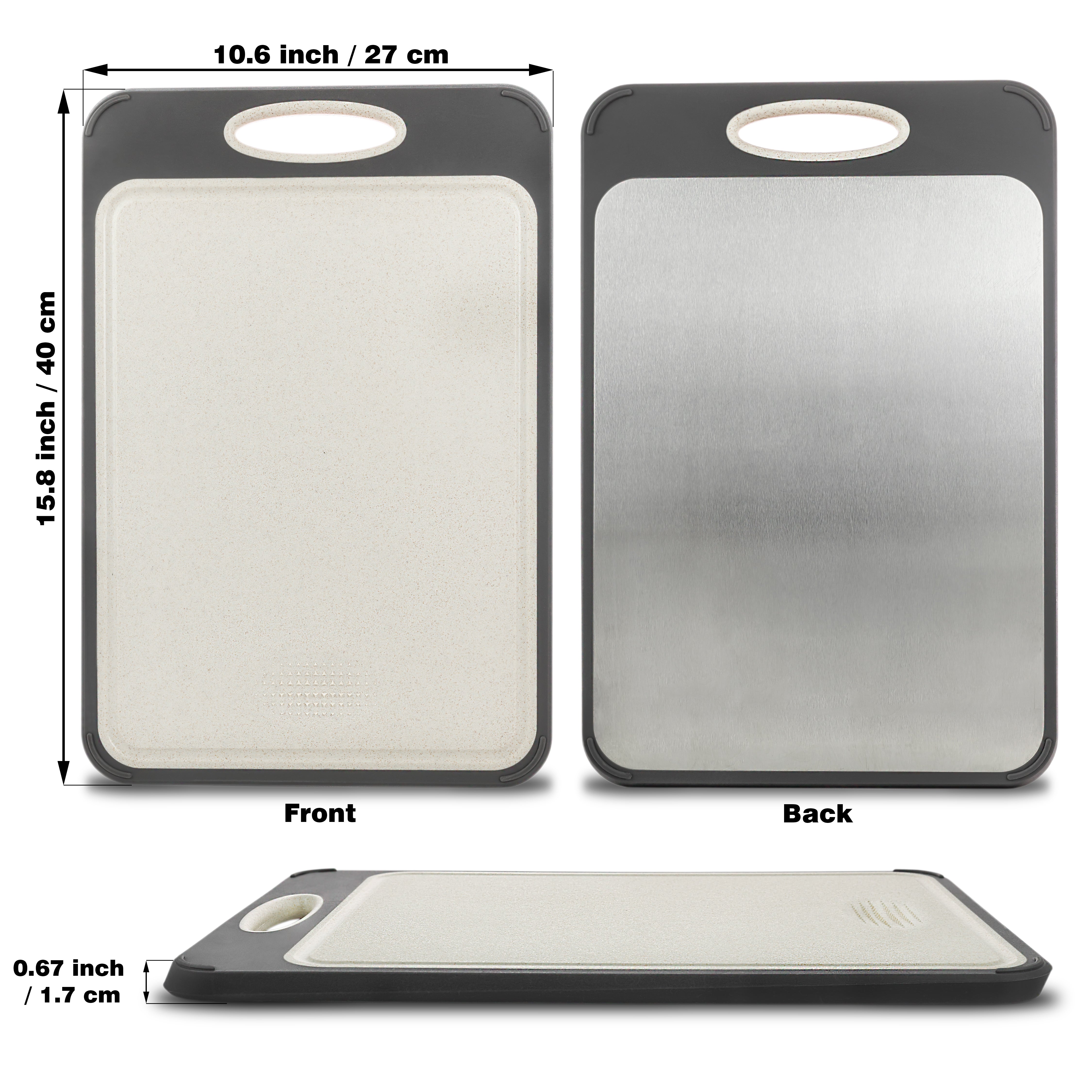 BowLift | Hygienic Stainless Steel Chopping Board - SteelSafe