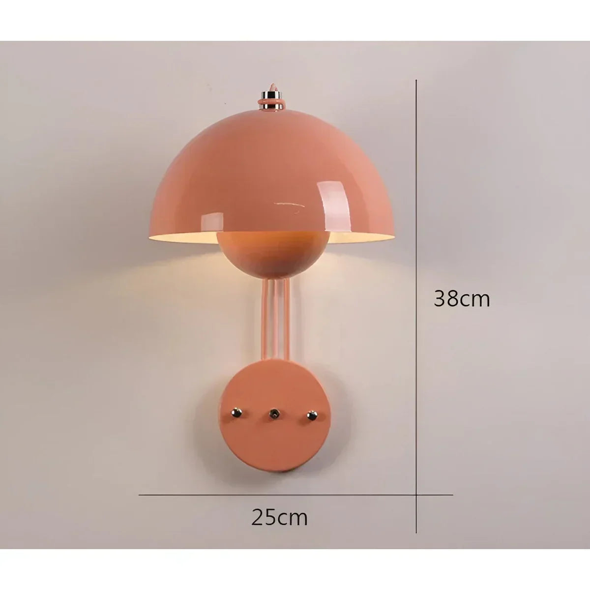 BowLift | BudLume - Mushroom Light Cozy Scandinavian Wall Lamp