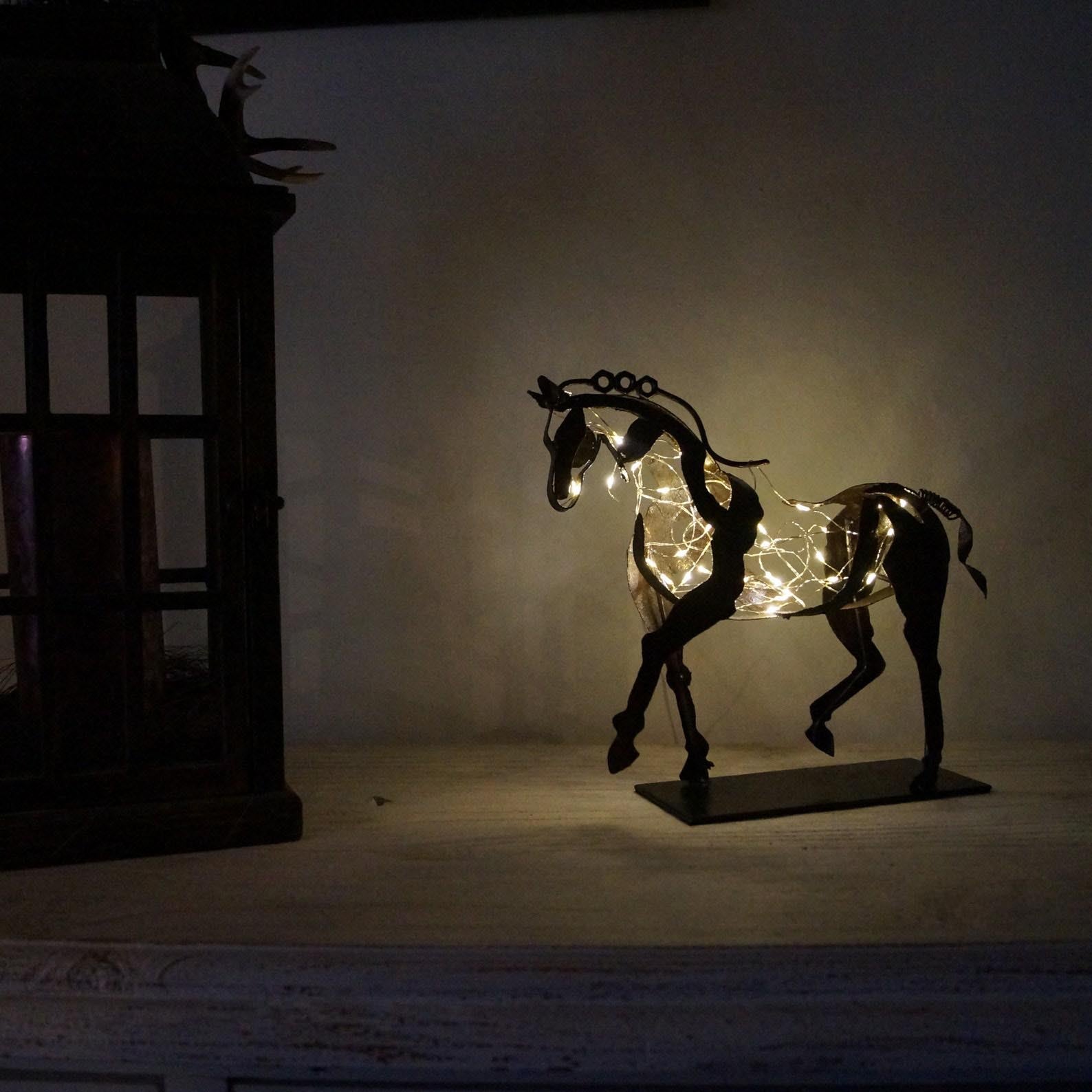 BowLift | Picture - Adonisma - Horse Design - Metal Ornament