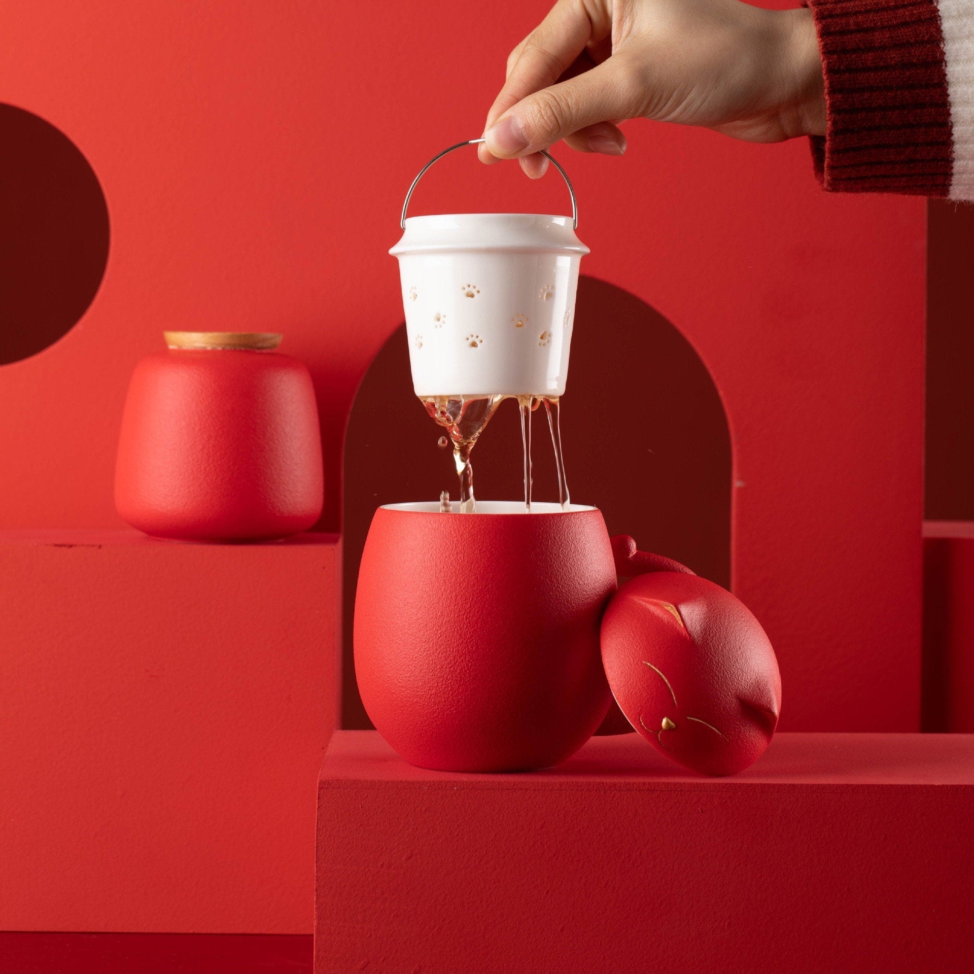 BowLift | Cat Mug with Lid