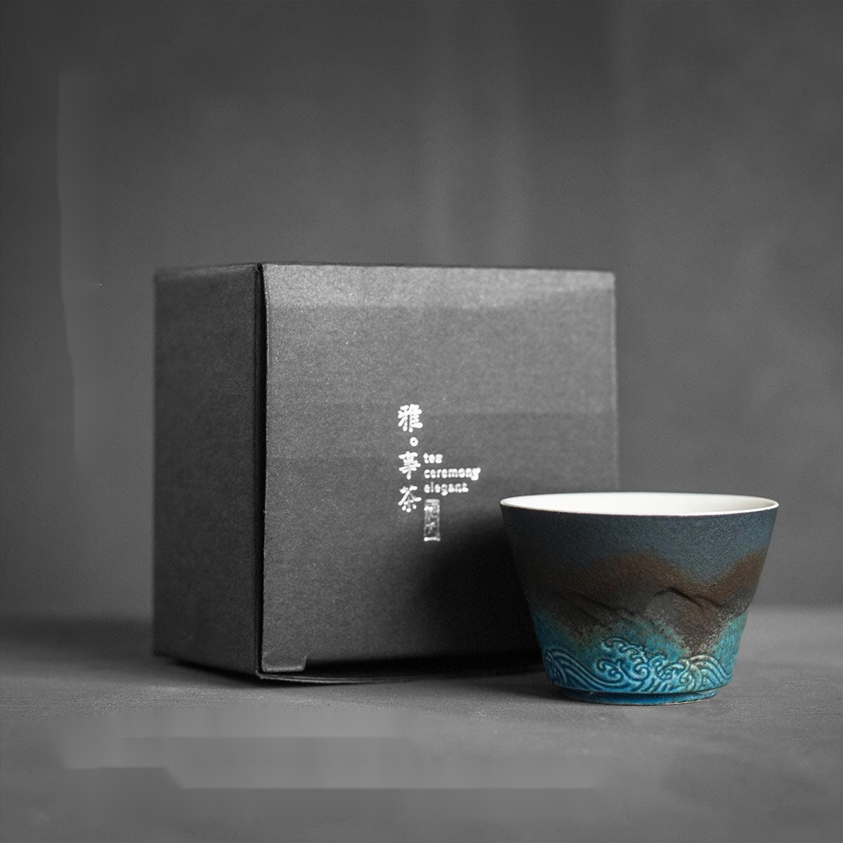 BowLift | Large Cup, Ceramic Tea Cup with Lid. Large Tea Cup with Lid