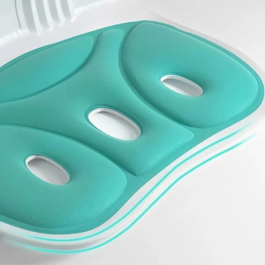 BowLift | Ergonomic Office Chair Posture Corrector Seat with Backrest