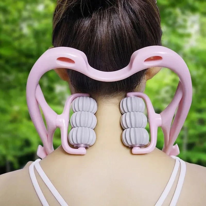 BowLift | Manual Neck and Shoulder Massager with Kneading Rollers