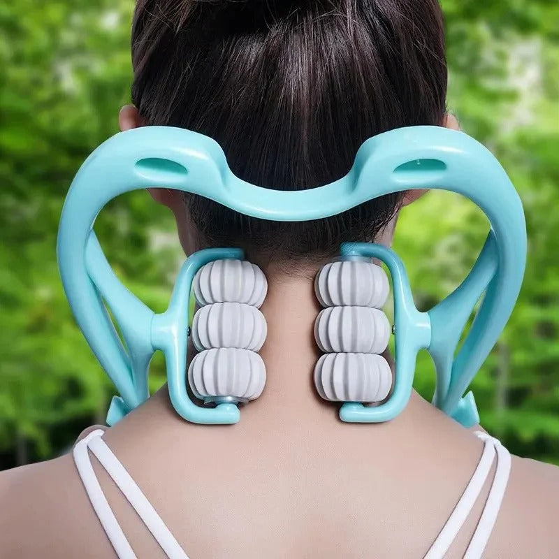 BowLift | Manual Neck and Shoulder Massager with Kneading Rollers