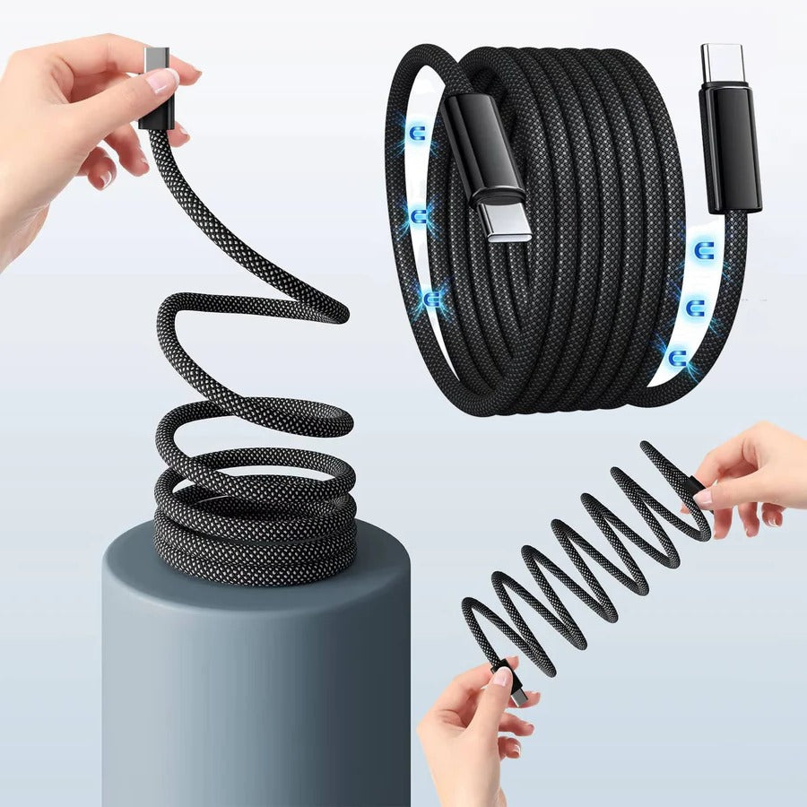 BowLift | Magnetic Anti Tangle Cable Super Fast Charging