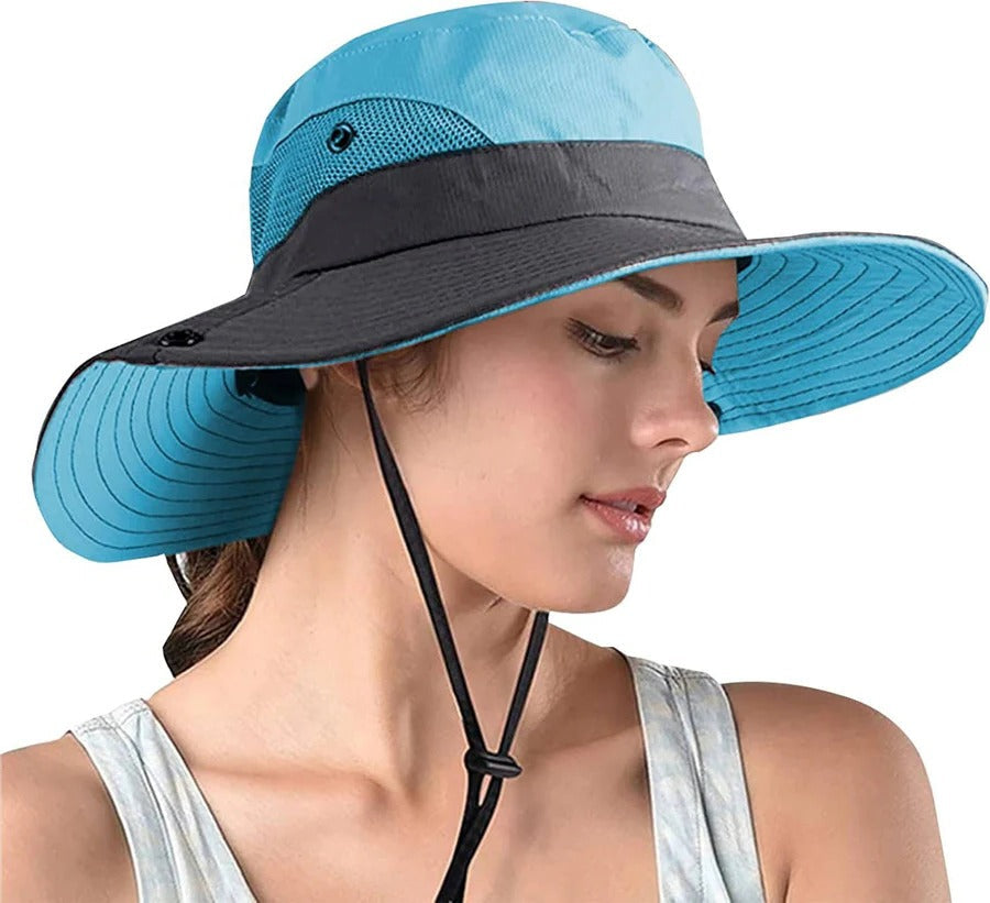 BowLift | Foldable Sun Hat, UV Protection Fisherman Style with Adjustable Strap
