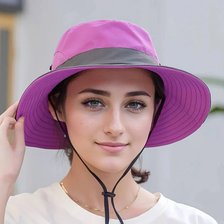 BowLift | Foldable Sun Hat, UV Protection Fisherman Style with Adjustable Strap