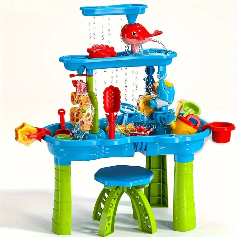 BowLift | 3 in 1 Outdoor Sand and Water Table for Kids