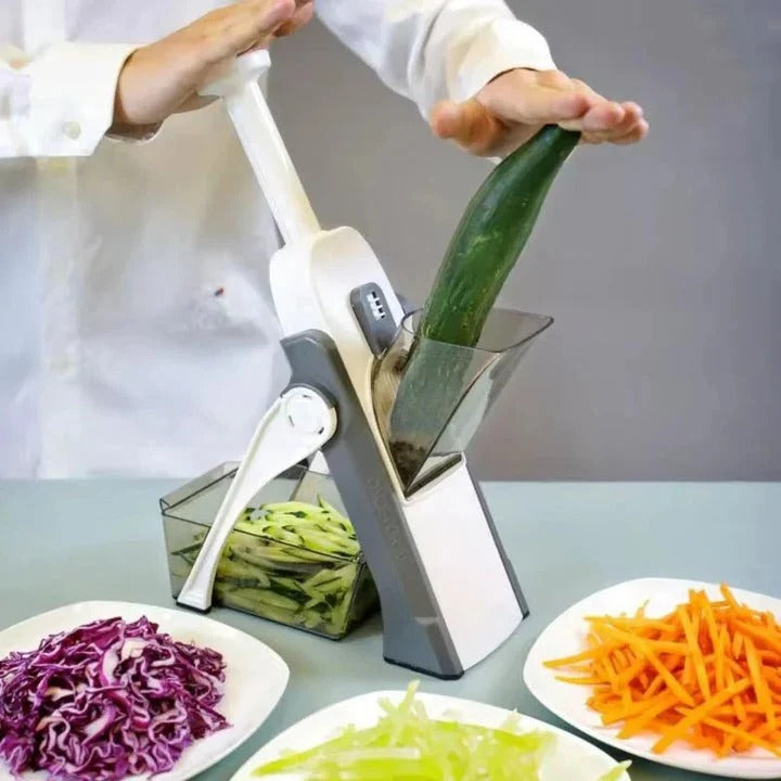 BowLift | 5 in 1 Vegetable Slicer with Collecting Tray