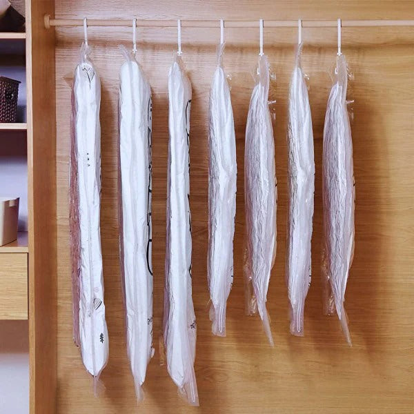 BowLift | Hanging Vacuum Storage Bags, Set of 4