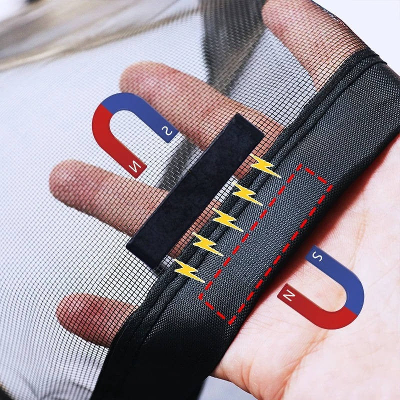 BowLift | Adjustable Magnetic Screen Door for Insect Protection