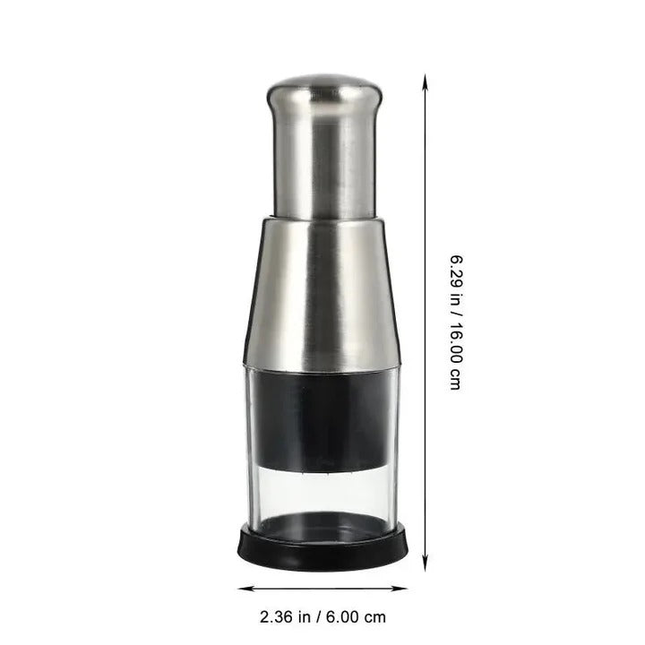 BowLift | Manual Stainless Steel Vegetable Chopper for Home Cooking