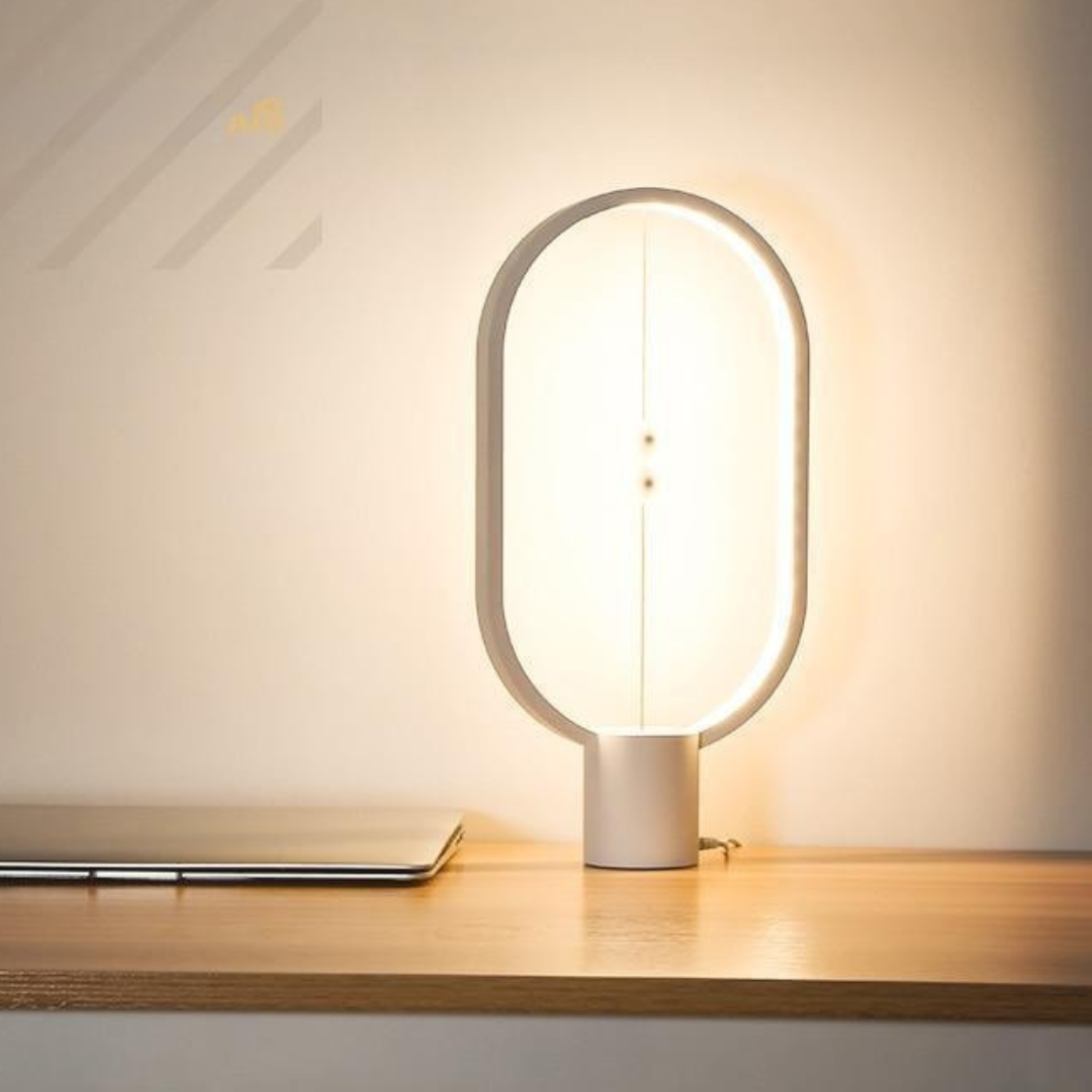 BowLift | Wood LED Table Lamp with Magnetic Switch