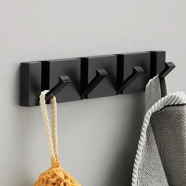 BowLift | HOOKLUX – Foldable wall hook strip made of aluminum, space-saving & versatile