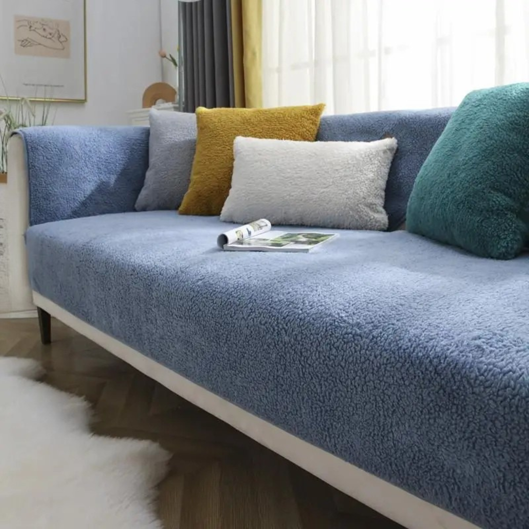 BowLift | Fleece Sofa Cover Waterproof Non Slip