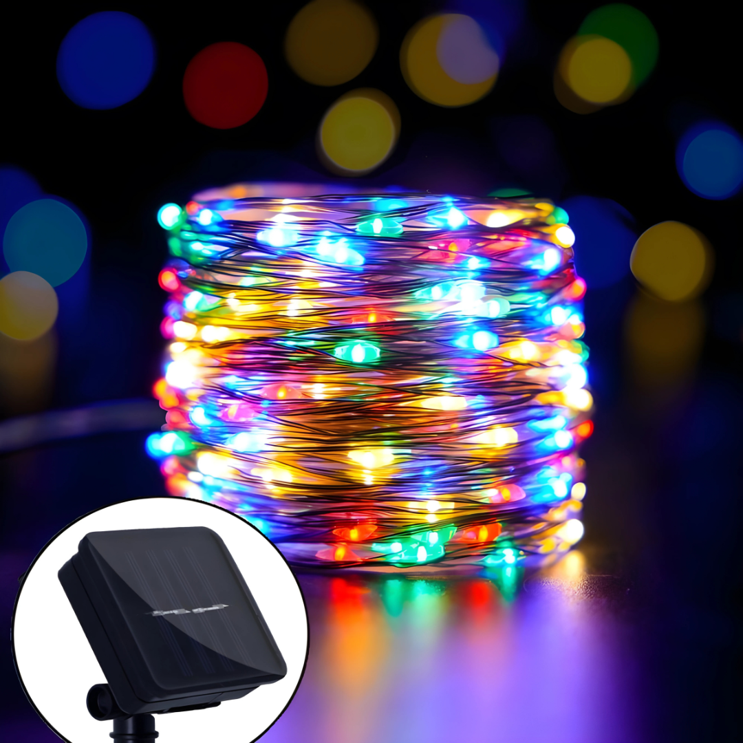 BowLift | Christmas Decorations Solar Fairy String Lights