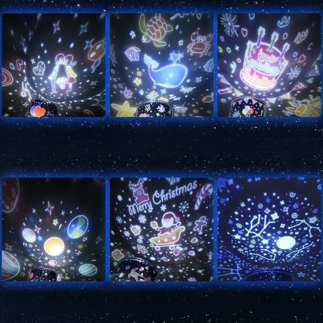 BowLift | Night Light Star Projector for Kids Bedroom