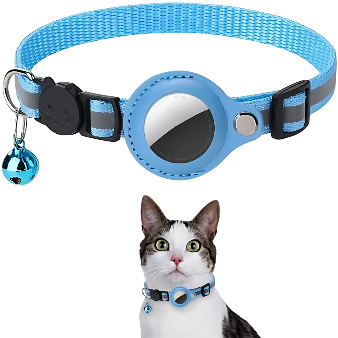 BowLift | Cat Collar With Bell And GPS Tracker Holder
