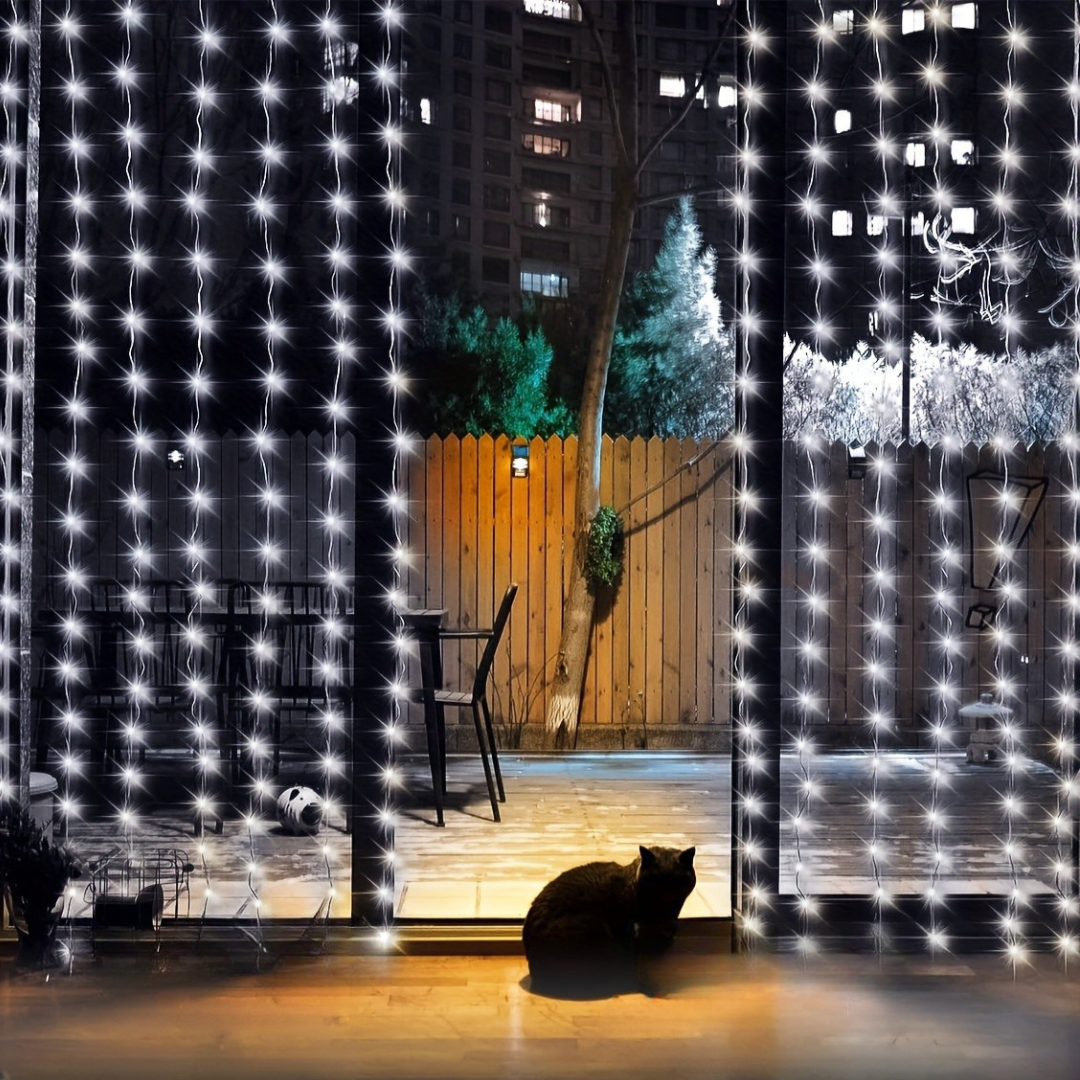 BowLift | Fairy Lights Solar Powered Outdoor Curtain String